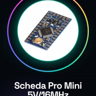 SCHEDA PRO MINI 5V / 16MHz ATMEGA328P ARDUINO COMPATIBILE