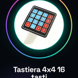 Tastiera Matrix 4x4 16 tasti per Arduino