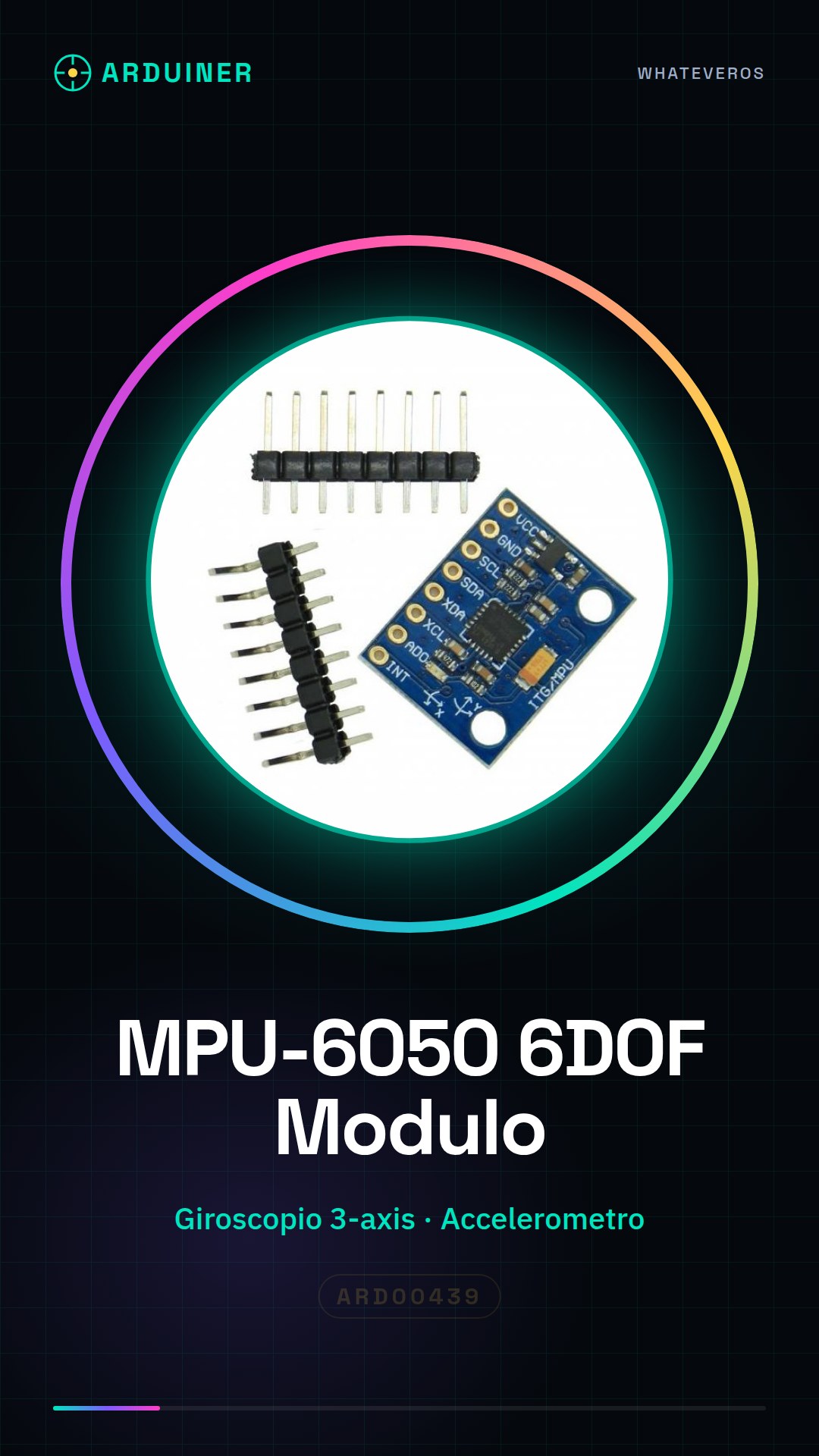 MPU-6050 Module Triaxial Digital Gyroscope 6DOF Module