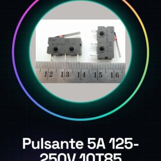 2 Pezzi 5A 125 250V-10T85 Pulsante