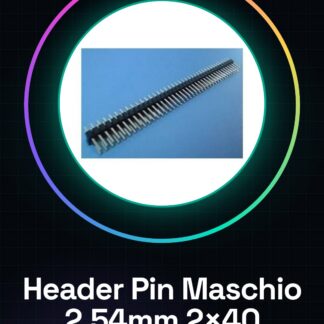 4 Pezzi Header Pin Maschio 2.54 2*40