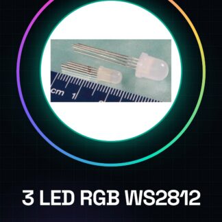 3 pezzi PL9823 F5 WS2812 LED