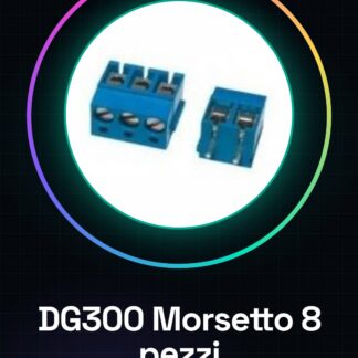 8 Pezzi DG300 Morsetto a vite Block 2 Posizioni 5mm