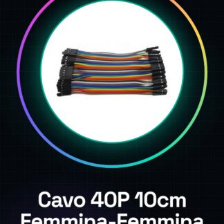 10CM Rainbow Cavo 40P Femmina to Femmina