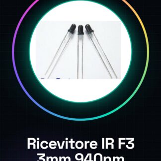 5 Pezzi F3 3mm IR 940nm Ricevitore Infrarossi