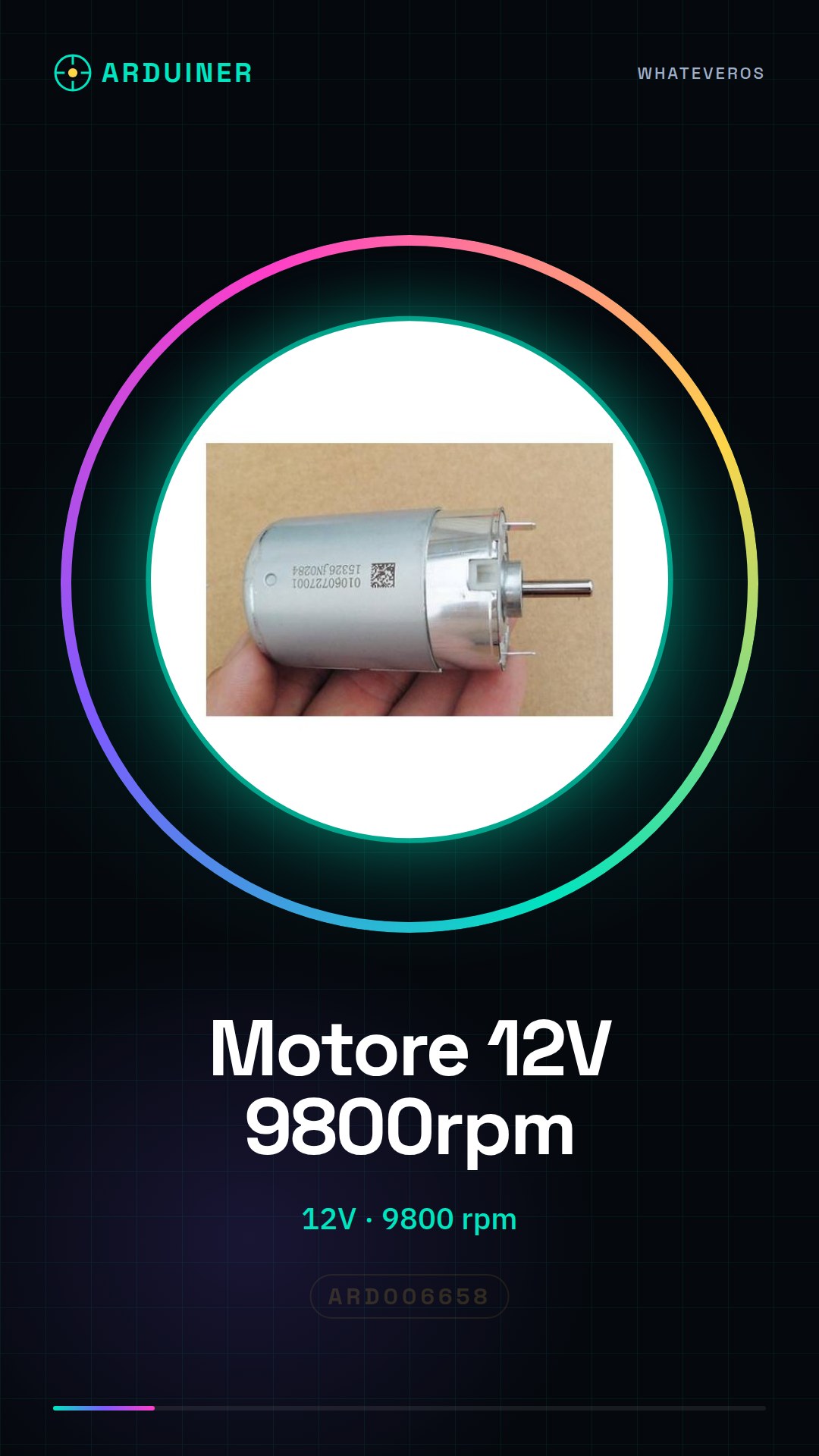 DC Motor 12V 9800rpm