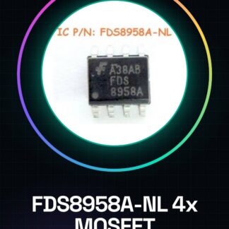4 Pezzi FDS8958A-NL Transistor Doppio Mosfet Canale N e P 30V 7A IC Circuiti Integrati