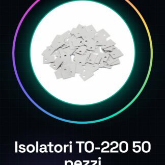 50 Pezzi TO-220 Silicone Insulators IC Circuiti Integrati