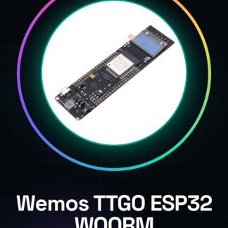 Wemos TTGO ESP32 WOORM Wi-Fi Bluetooth + Schermo OLED 0.96 pollici con slot per batteria 18650
