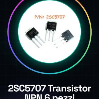 6 Pezzi 2SC5707 Transistor singolo bipolare IC Circuiti Integrati