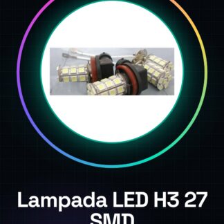 Lampe LED 24V H3 27 SMD Lumière Fendit Brouillard Jour