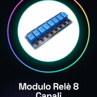 8 canali Relè 5V 10A 250V SPDT Modulo con optoaccoppiatore con LED indicatori di stato Arduino Compatibile