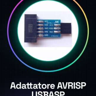 Scheda adattatore AVRISP USBASP STK500 10PIN turn 6PIN Adattatore