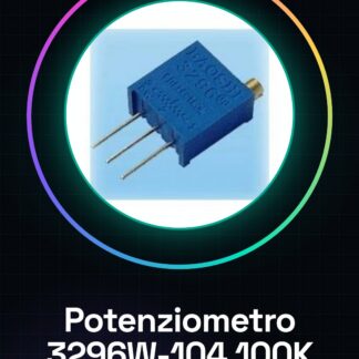 2 Pezzi 3296W-104 (100K) Precision can increase the potential 3296 potentiometer Regolabile Resistenze