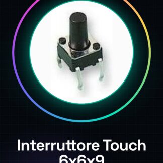 5 Pezzi 6 * 6 * 9 Interruttore touch Pulsante bottone Pulsante Pulsante