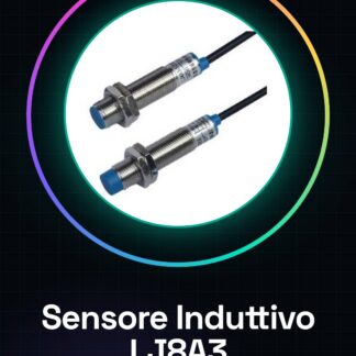 Sensore Prossimità Induttivo Switch LJ8A3-2-Z/BX NPN 8mm DC 6-36V 3 fili NPN NO