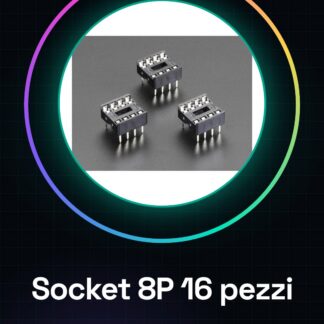 16 pezzi 8P IC Socket
