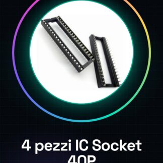 4 Pezzi 40P IC Socket