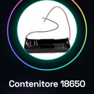 1x18650 contenitore batterie