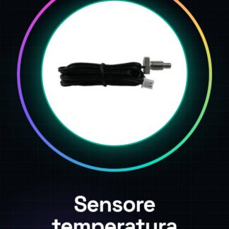 Sensore di temperatura in acciaio inossidabile filettato M8 10K / B3950 termistore NTC