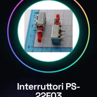 2 Pezzi Interruttori, auto bloccanti PS-22F03