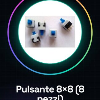 8 Pezzi 8 * 8 does not self-locking Pulsante, Pulsante