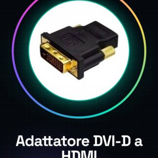 Adaptateur Convertisseur DVI-D mâle vers HDMI femelle plaqué or