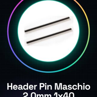 2 Pezzi Header Pin Maschio 2.0MM 1*40pins