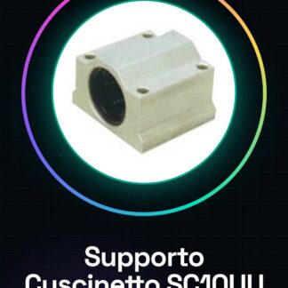 Supporto Con Cuscinetto Lineare Mis. SC10UU/SCS10