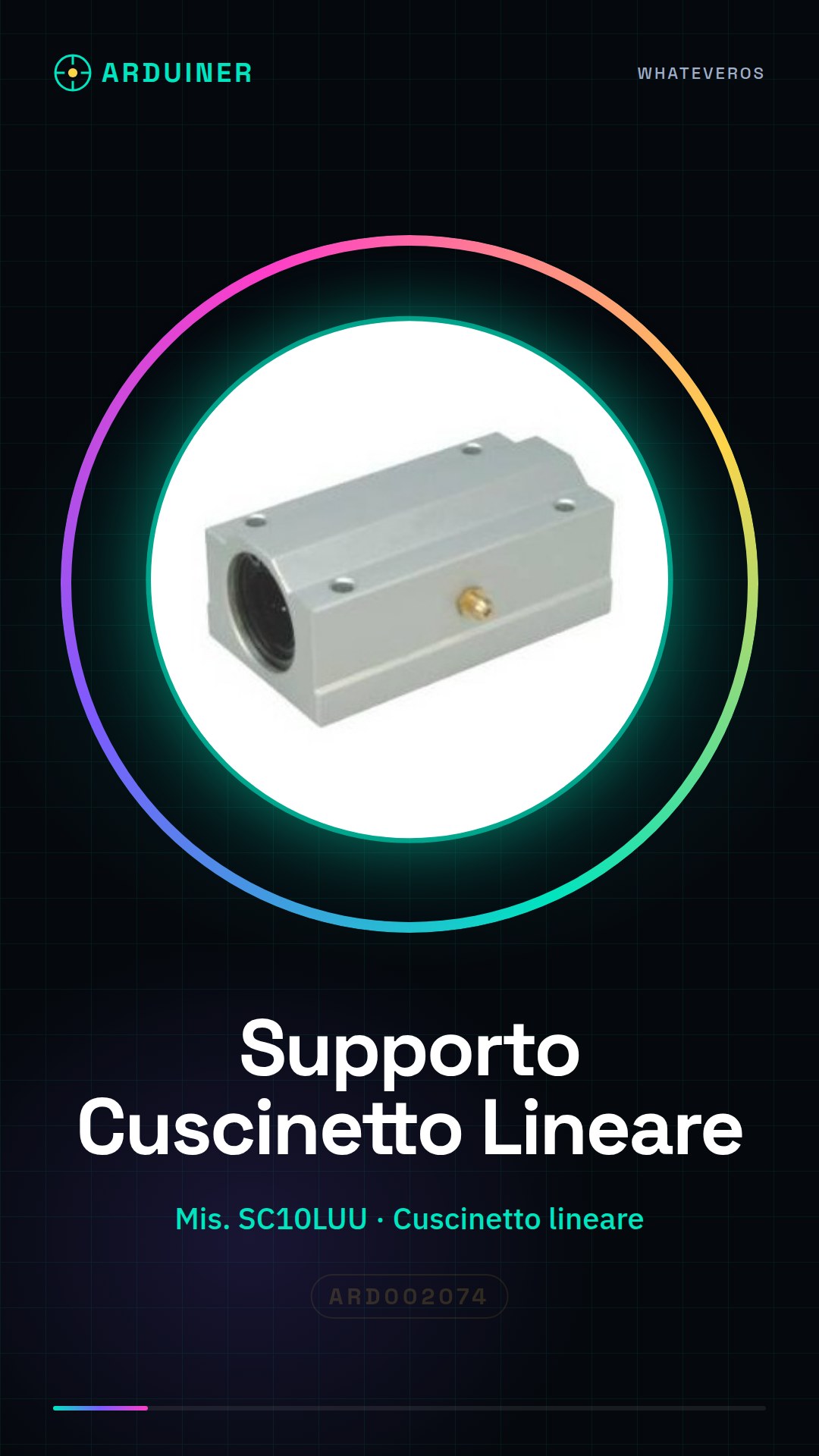 Linear Bearing Support