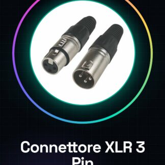 Connecteur XLR 3 broches mâle/femelle Jack Audio