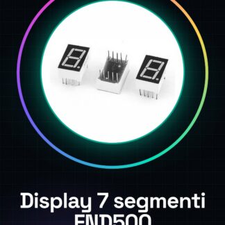 3 Pezzi 7 segmenti display anodo comune FND500