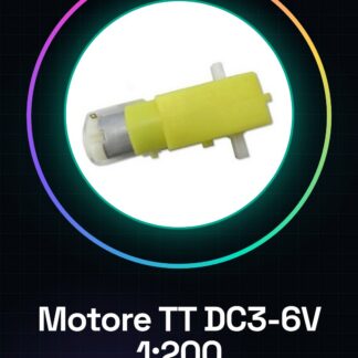 TT Reduced Speed DC3-6V Double Shaft 1:200 Motor
