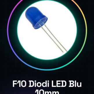 5 Pièces Diodes LED Bleu F10 10mm