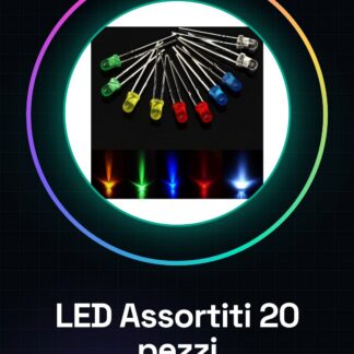 20 Pezzi LED Assortiti (4 pezzi per colore)