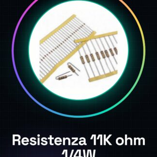 50 Pezzi Resistenza 11K ohm 11000 ohm 1/4w 1/4 w 5%