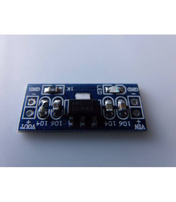 Modulo di Alimentazione 3.3V AMS1117-3.3V Regolatore di Tensione Fissa - input 4.5 ~ 7V - output 3.3V