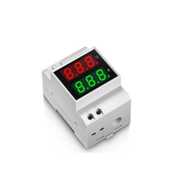 D52-2042 Voltmetro + Ampermeter Display 200-450V CT esterno 200A