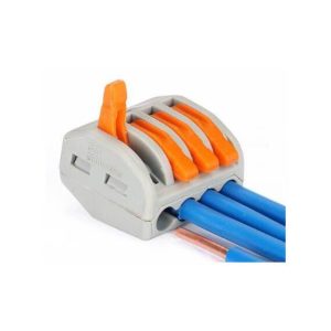 50 Pezzi Morsettiera rapida a innesto 4P PCT-214 WAGO222-414