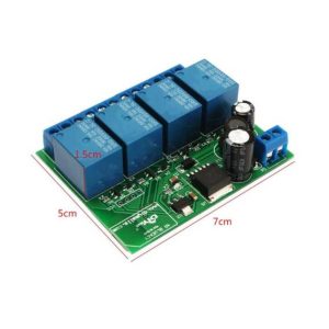 DC 5V 4 Canali 4ch Scheda Relè Modulo Bluetooth 4.0 BLE per telefono Android di Apple