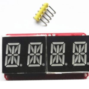 Doppio colore rosso-arancio Modulo digitale a segmenti a 4 cifre * / Display a LED Tubo Nixie controllato I2C HT16K33