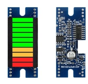 Display alimentazione batteria al litio 12V / modulo attivo / display misurazione indicatore LED