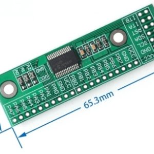 Modulo di espansione IO a 16 canali con interfaccia I2C / scheda di espansione ingressi / uscite IIC / MCP23017-E / SS