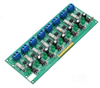 Modulo fotoaccoppiatore a 8 canali 220 V CA / isolamento fotoaccoppiatore 220 V / rilevamento tensione 220 V può essere collegato al PLC