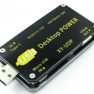 Alimentatore con schermo a colori USB CNC / modulo buck-boost / corrente costante a tensione costante / da 5V a 9V12V24VUSB linea boost XY-UDP