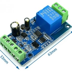 Modbus-Rtu Modulo relè a 1 canale Switch input e output Uscita di comunicazione RS485 / TTL