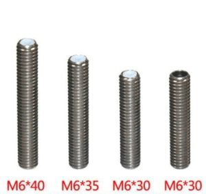 Tubi estrusori di stampa M6 * 40 1,75 per stampante 3D