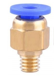 2 Pezzi PC4-M6 J-head Push Fitting