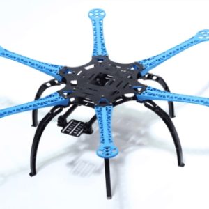 Rack a 6 assi PCB S550 blu / nero