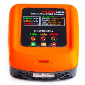 Caricabatteria professionale TE3AC 25W / 3A per 2S 3S